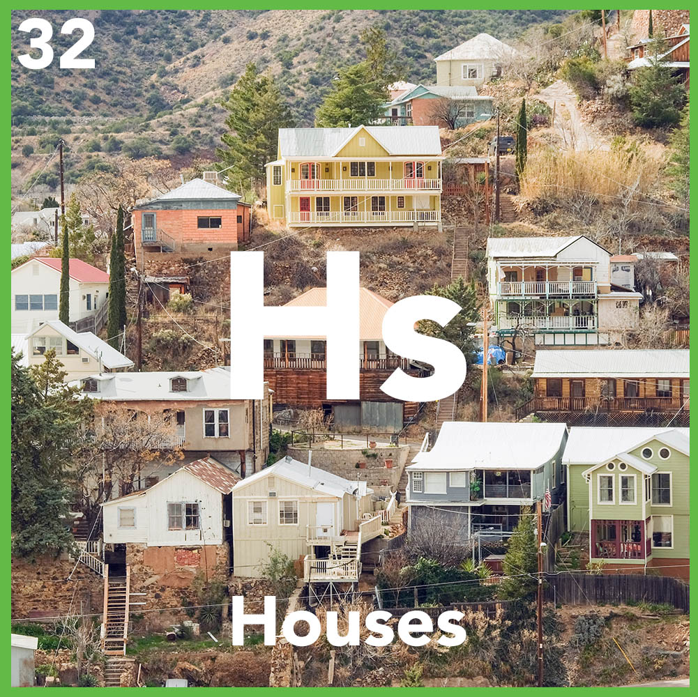 Bisbee’s Colorful Houses